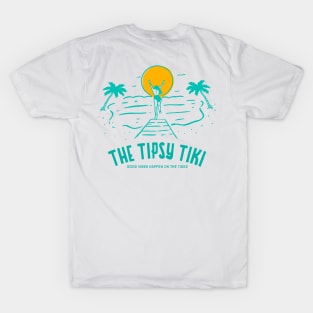 The Tipsy Tiki - Good Vibes Happen on the Tides T-Shirt